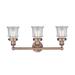 Breakwater Bay Small Cailen 3 Light Bath Vanity Light Part Of The Edison Collection in Brown | Wayfair 7388A29938F6437183D0822E271464A2
