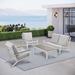 Corrigan Studio® Landing 4 Piece Sofa Seating Group w/ Cushions | Outdoor Furniture | Wayfair 30D171483B914DCD92880C39AACD244B
