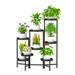 Arlmont & Co. Kristy Plant Stand in Black | 32.3 H x 7.5 W x 7.5 D in | Wayfair F9CF513C28864D348D254340D4340719