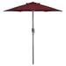 Northlight Seasonal 90" Beach Umbrella w/ Crank Lift Counter Weights Included in Red | 90 H x 90 W x 90 D in | Wayfair NORTHLIGHT HP18833