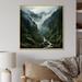 Millwood Pines Mystic Wilderness Pine Forest In Canada I On Canvas Print Canvas, Cotton in White | 36 H x 36 W x 1.5 D in | Wayfair