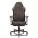 Inbox Zero Adjustable Reclining Ergonomic Swiveling PC & Racing Game Chair in, Metal in Black | 52 H x 22.4 W x 18.5 D in | Wayfair