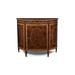 Maitland-Smith Demilune Accent Cabinet Wood in Brown/Red | 40 H x 48 W x 24 D in | Wayfair 89-0109