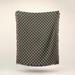 Softroom Black & White Checkered 100% Cotton Woven Throw Cotton in Gray | 52 H x 37 W in | Wayfair PRT-GEN-AT3752102