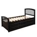 Wildon Home® Alaz Storage Bed Wood in Black | Wayfair 6DF48990411D4AED9352FF1329420405