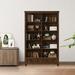 LORENZO Solid Wood Standard Bookcase Wood in Brown | 70 H x 39 W x 14 D in | Wayfair 10WAQ38QIYS3VX0UJOG