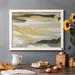 Winston Porter Golden Valley Sands II Framed On Canvas Painting Canvas, Solid Wood in Black/Green/Yellow | 14 H x 20 W x 1.5 D in | Wayfair