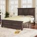 Alcott Hill® Lawrenceville Platform Bed Wood in Brown | 58.7 W x 74 D in | Wayfair D269EFB1DDE340D3BDBE66A5FD20BEC1