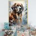 Winston Porter Saint Bernard Serenity IV On Canvas Print Plastic in Brown | 44 H x 34 W x 1.5 D in | Wayfair 7B827E8388CD4B8597EB58BA2912B997