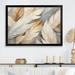 Ebern Designs Feathery Plumes II Plastic in White | 34 H x 44 W x 1.5 D in | Wayfair 14D975CAEBAD4758BE30273D141ECD93