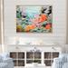 Highland Dunes Coral And Anemone Territory IV On Canvas Print Plastic in Blue/Green/Orange | 34 H x 44 W x 1.5 D in | Wayfair