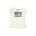 Polo by Ralph Lauren Short Sleeve T-Shirt: Ivory Tops - Kids Girl's Size 5