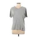 Ralph by Ralph Lauren Short Sleeve T-Shirt: Gray Tops - Women's Size Large