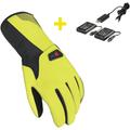 Macna Spark kit di guanti da bicicletta riscaldabili, nero-giallo, dimensione XS