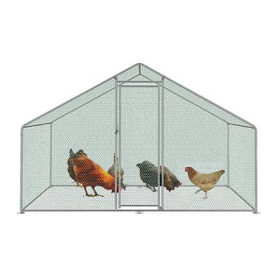 TolleTour Hühnerstall Freigehege Hühnerhaus Kükenstall Tierlaufstall 3x2x2m Geflügelstall Image
