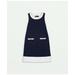 Brooks Brothers Girls Sleeveless Ponte Dress | Navy | Size 14