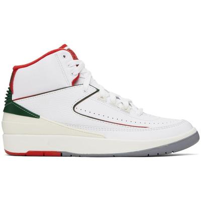 White Air Jordan 2 Retro Sneakers - Black - Nike Sneakers