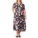 Nic+zoe Spring Shadow Daydream Midi Dress