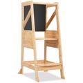 Hengda - Torre di apprendimento in legno. Torre di osservazione per bambini. Sgabello Baby Step con