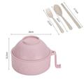 Ramen Bowl, Ramen Cooker, Noodles Bowl Set, Microwave Oven Safe Noodle With Spoon Chopsticks Fork For RV Camping Picnic Kitchen Dorm