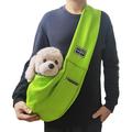 Dog Cat Pets Carrier Bag Travel Backpack Shoulder Messenger Bag Dog Carrier Backpack Adjustable Breathable Foldable Solid Colored Classic Cotton Baby Pet puppy Small Dog Training Outdoor Hiking Green