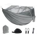 Outdoor Hammock With Mosquito Net, Nylon Double Person Camping Hammock, Portable Hammock With Mosquito Net - Perfect for Outdoor Camping