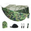 Outdoor Hammock With Mosquito Net, Nylon Double Person Camping Hammock, Portable Hammock With Mosquito Net - Perfect for Outdoor Camping