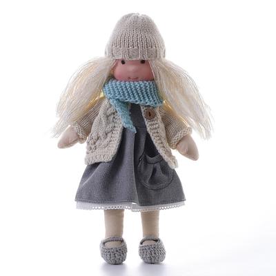 Cotton Waldorf Doll Doll Artist Handmade Festival Thumb Gift Box
