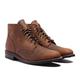 Men's Boots Leather Shoes Hand Stitching Walking Vintage Classic Casual Outdoor Daily Faux Leather Breathable Comfortable Slip Resistant Booties / Ankle Boots Lace-up dark brown Black Light Brown