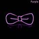 LED Glowing Bow Tie Luminous Adjustable Costume Accessories for Christmas Halloween Light Up Decoration Wedding Festival Glow Party Supply