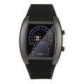 Fashion Men's Quartz Watch Stainless Steel Luxury Sport Analog Quartz LED Wrist Watch Black Sport Watches Fashion Wristwatches For Men Gift