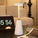 Table Lamp Tabletop Rechargeable Desk Lamp with Battery Powered,Cordless 3-Levels Brightness Stepless Dimmable Touch Nightlight Lamps, Lamps for Bedroom/Restaurant/Bars/Patio