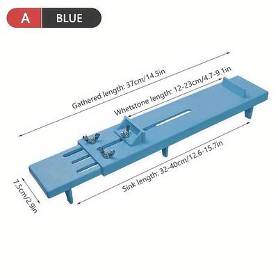 Adjustable Over Sink Sharpening Stone Base Holder Retractable Non-slip Whetstone Grinding For Knife Sink Bridge Fits Kitchen