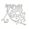 1pc Metal Cutting Dies Cut Mold Animal Cat Decoration Scrapbook Paper Craft Knife Mould Blade Punch Stencils