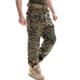 Men's Cargo Pants Cargo Trousers Camo Pants Pocket Plain Camouflage Comfort Breathable Outdoor Daily Going out 100% Cotton Fashion Casual Dark Khaki Black