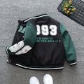 Kids Boys Baseball Jackets Outerwear Animal Color Block Long Sleeve Coat School Fashion Daily 1993 jacket green white bear coat red Formula jacket apricot color Spring Fall 7-13 Years