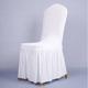 Dining Chair Covers Slipcover with Skirt, Washable Seat Covers Protector for Dining Chair Hotel Ceremony Wedding Party Kids Pets, Stretch Spandex Fabric