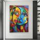 Hand-painted Oil Painting Pablo Picasso Famous Painting Rolled Up Canvas Famous Girl Canvas Art No Framed Wall Art Painting Home Wall Decor