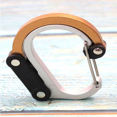 Climbing Carabiner D Type Carabiner Hook Aluminium Alloy Hanging Carabin