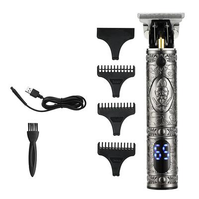 USB Rechargeable Baldheaded Hair Clipper Electric Hair Trimmer Cordless Shaver Trimmer Men Barber Hair Cutting Machine