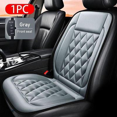 Heated Car Seat Cover 12V Heated Car Heated Car Seat Cushion Seat Cover Heater Winter Home Heated Car Driver Cushion Seat Cushion Winter Hot Warmer Pad Cover Car Accessories