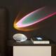 Sunset Rainbow Projector Lights Italian Designer Home Table Night Lamp Led Crystal Eye Of The Sky Egg-shaped Lamps Living Bedroom Decor Projector Lighting USB Power