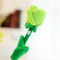 Women's Day Gifts 10 Pcs Plush Rose Flower Stuffed Rose Flower Bendable Stems Plush Bouquet Toy Soft Rose Flower 12.6 Inch For Graduation 2022 Mother's Day Valentine Mother's Day Gifts for MoM
