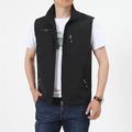 Per uomo Gilet Gilet da pesca Gilet da escursione Gilet senza maniche Giacca Gilet Esterno Strada Per eventi Da tutti i giorni Streetwear Moderno Primavera Autunno Tasche Poliestere Tenere al caldo