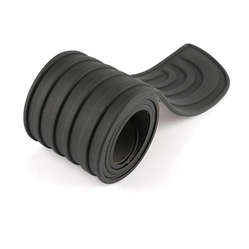 Protezione per soglia del bagagliaio dell'auto antigraffio - Paracolpi posteriore universale in gomma 90cm x 7cm