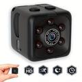 1pc sq11 1080p portatile indossabile visione notturna piccola telecamera hd nanny mini coperta nascosta sicurezza telecamera cubo videoregistratore per conferenze