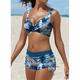 costume da bagno da donna bikini costume da bagno 2 pezzi taglie forti con scollatura sulla schiena 2 pezzi aperto sul retro slim mimetico colore puro arancione imbottito con ferretto costumi da bagno nuova moda per le vacanze