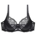 pizzo di lusso femminile plus size reggiseno raccolto tinta unita reggiseno push up sexy sottile traspirante