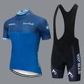 maglia da ciclismo strava maglia da ciclismo manica corta set maglia ciclismo uniformes abbigliamento da bici ad asciugatura rapida mtb jersey (colore : c4, taglia : l)