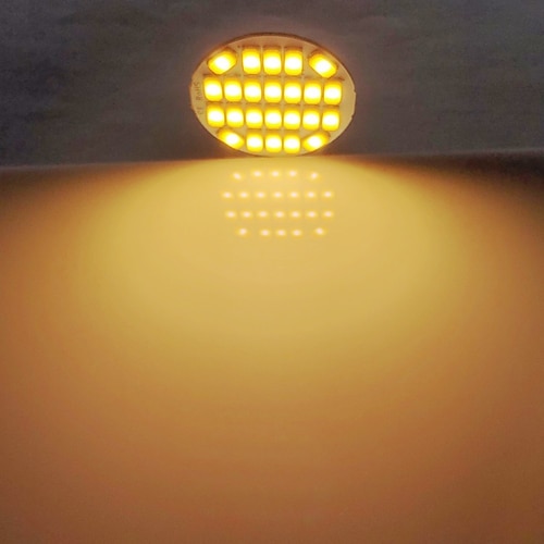 lampadina a led g4 lampadina a led paesaggio 3w lampadina alogena ac / dc 12v equivalente 24 led bianco luce diurna 6000k jc t3 lampadina led g4 angolo del fascio di 180 ° per disco da incasso a